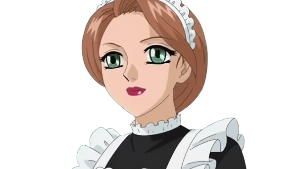 Light Brown Haired Maid Blank Meme Template