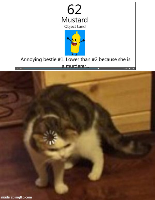 Object land has no murder | image tagged in loading cat,object shows,task failed successfully,hold up wait a minute something aint right | made w/ Imgflip meme maker