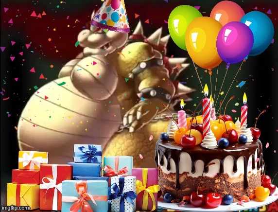 credit to friesnjam | image tagged in happy bropday 9geor3 | made w/ Imgflip meme maker