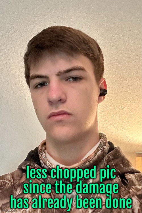 mfs will be gay furries on the internet and then look like ts T-T | less chopped pic since the damage has already been done | made w/ Imgflip meme maker