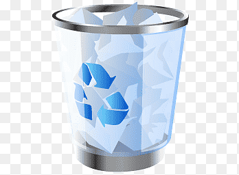 High Quality Recycling bin with frutiger aero design Blank Meme Template