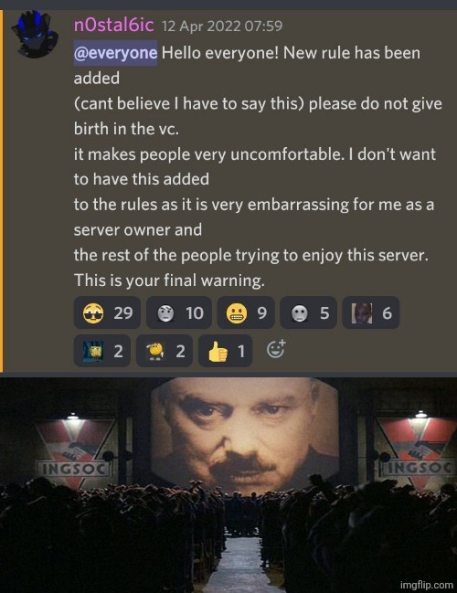 image tagged in 1984 | made w/ Imgflip meme maker