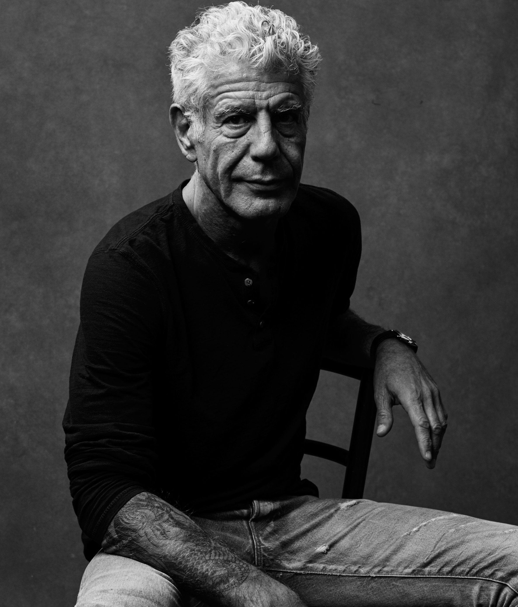 Blank Anthony Bourdain Blank Meme Template