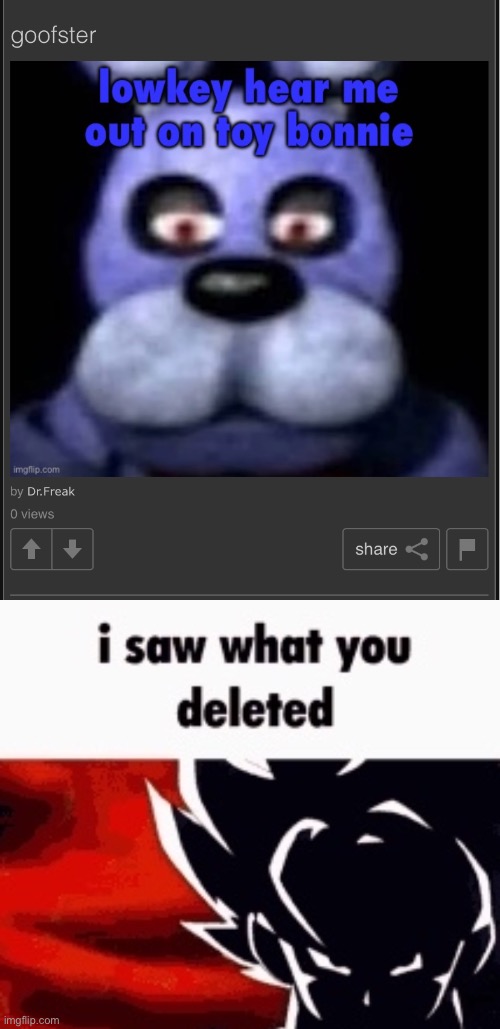 image tagged in i saw what you deleted | made w/ Imgflip meme maker