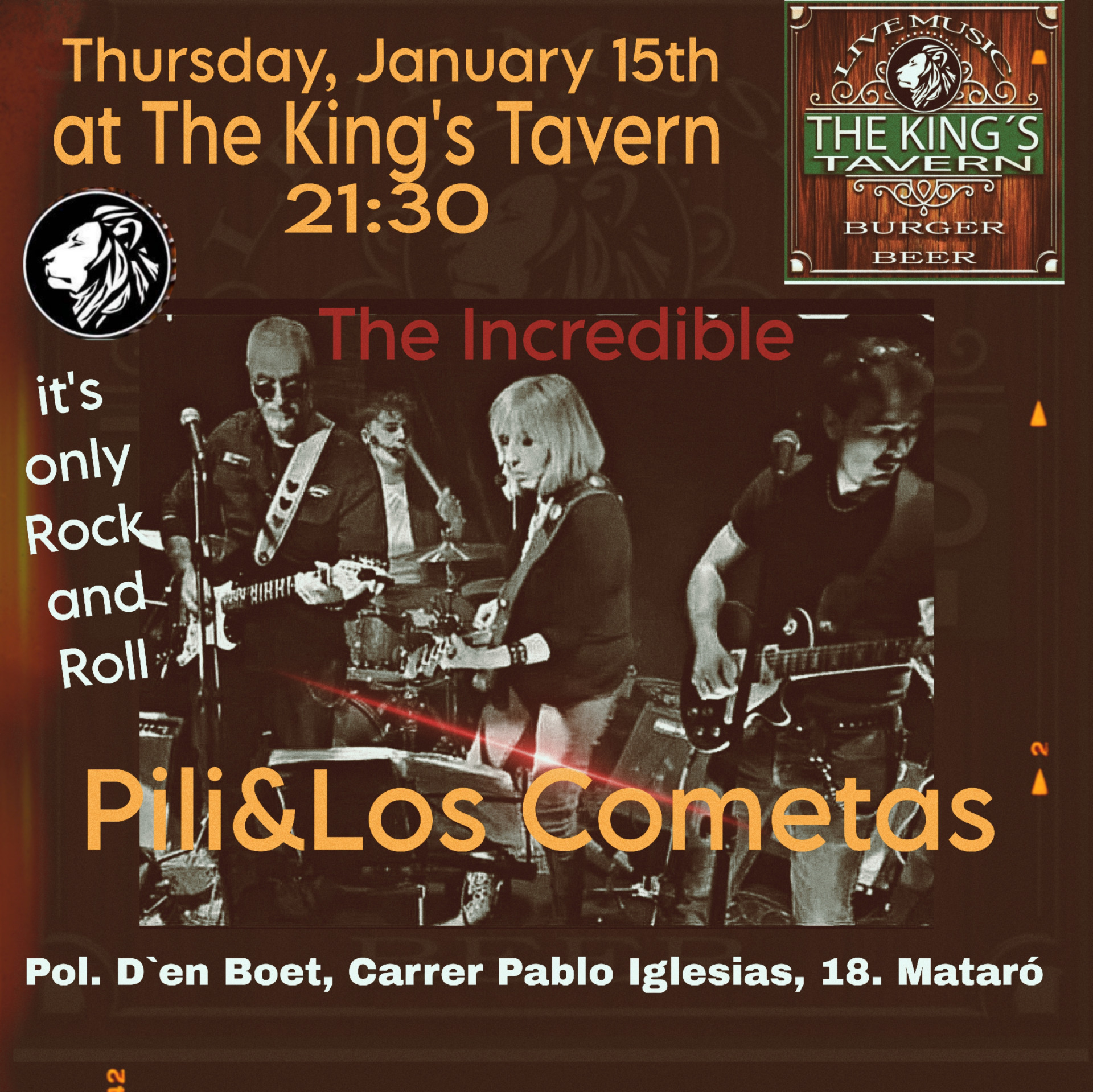 ROCK AND ROLL KINGS Blank Meme Template