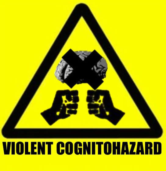 Violent Cognitohazard Blank Meme Template
