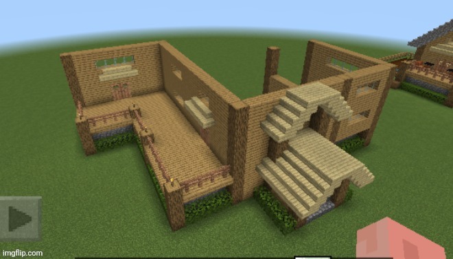 Started making this too | image tagged in minecraft | made w/ Imgflip meme maker