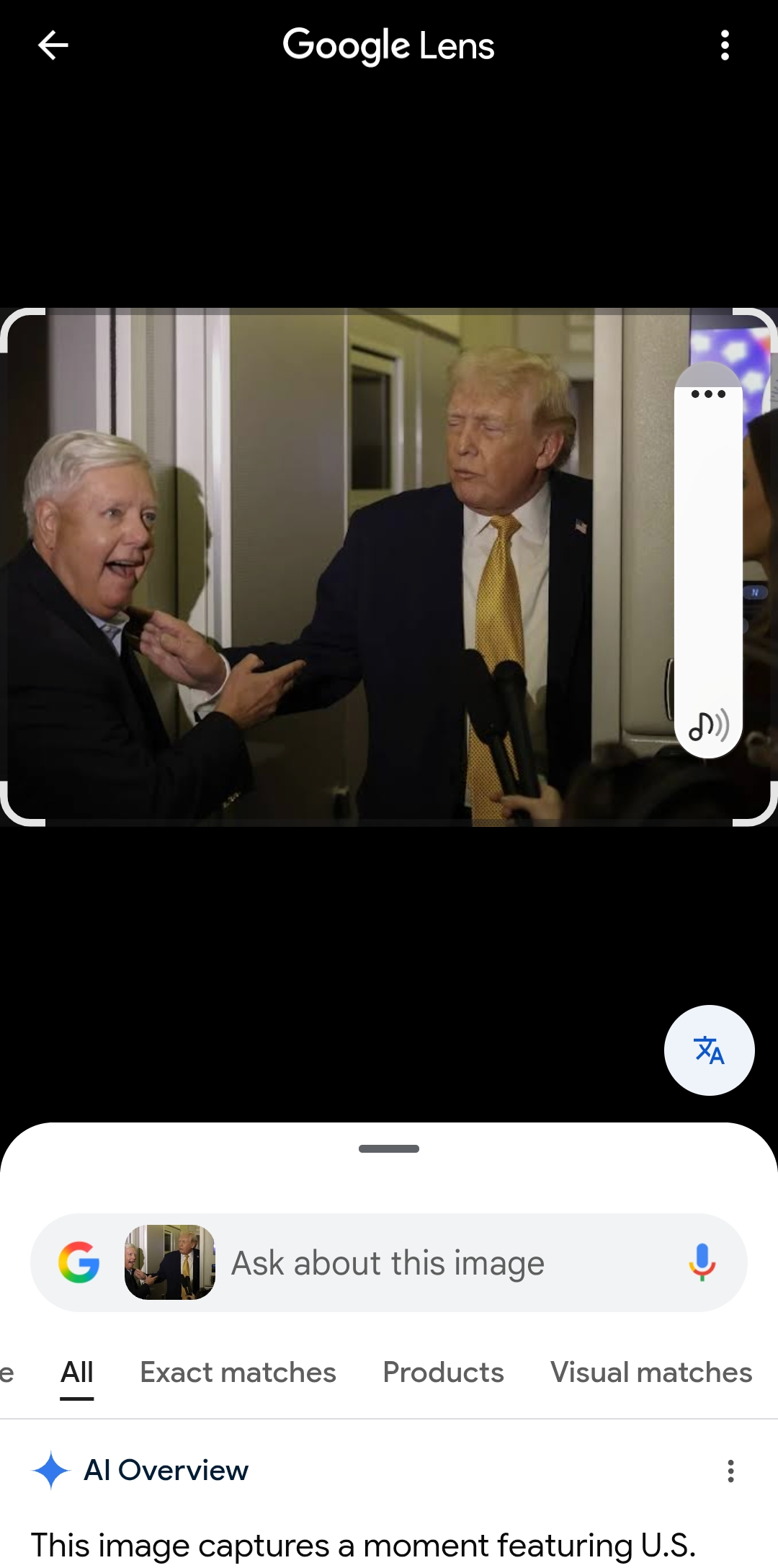 Trump Lindsey Blank Meme Template