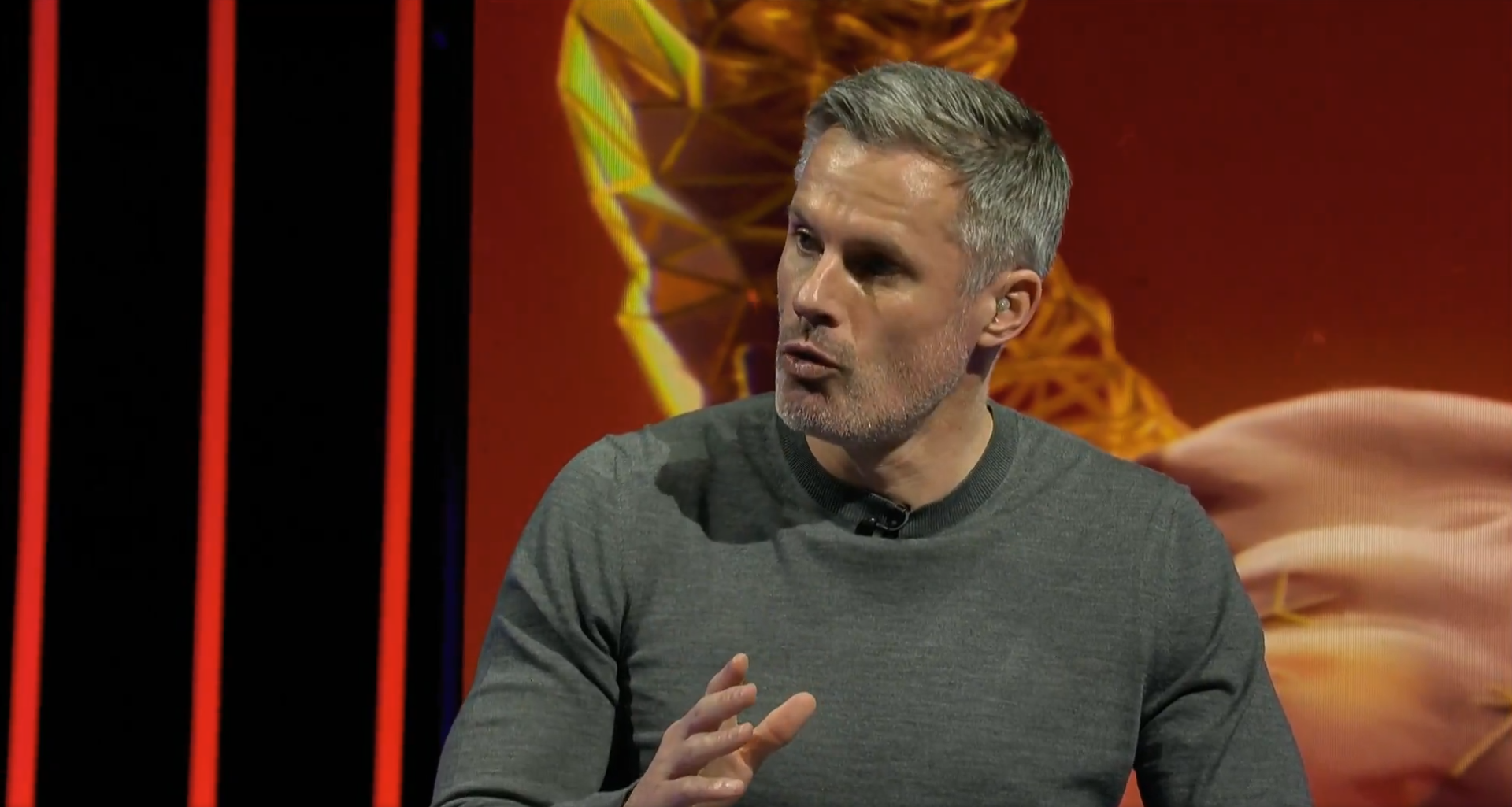 Jamie Carragher Leave the Football Blank Meme Template