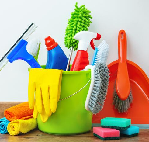 Cleaning supplies Blank Meme Template