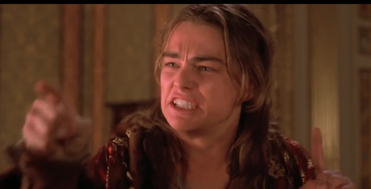 Leo DiCaprio iron mask Blank Meme Template