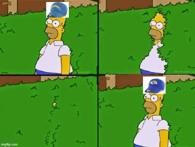 low effort | image tagged in homer simpson bush reverse | made w/ Imgflip meme maker