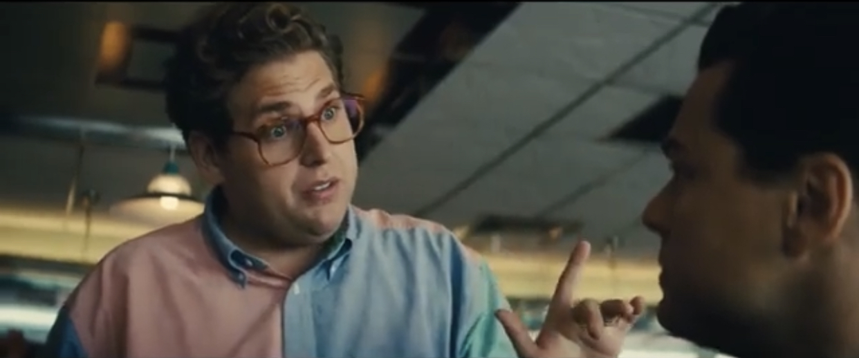 Jonah Hill Wolf of Wall Street Blank Meme Template