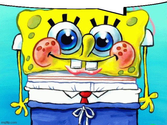 Cute SpongeBob | image tagged in cute spongebob | made w/ Imgflip meme maker