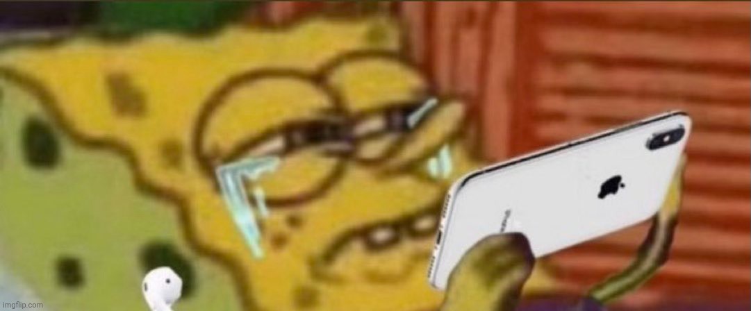 When street rat afk | image tagged in spongebob crying | made w/ Imgflip meme maker