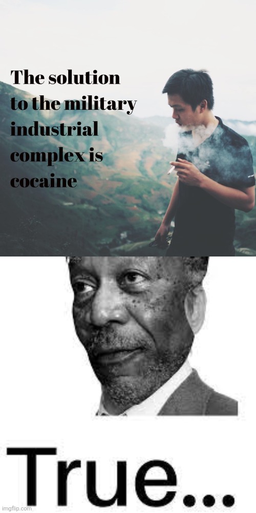 image tagged in morgan freeman true | made w/ Imgflip meme maker