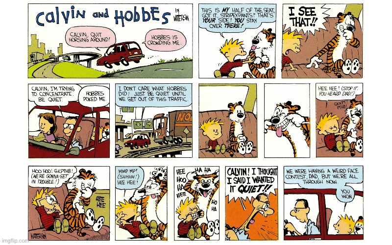 image tagged in calvin and hobbes,comics | made w/ Imgflip meme maker