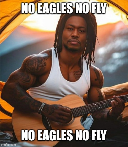 NO EAGLES NO FLY; NO EAGLES NO FLY | image tagged in bob marley,dallas cowboys,philadelphia eagles,nfl playoffs | made w/ Imgflip meme maker