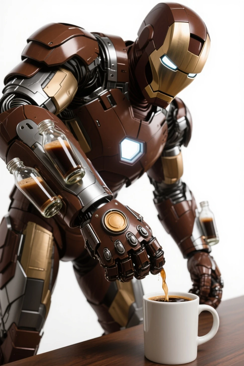 Armored Coffee Maker Blank Meme Template