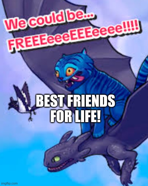 the three amigos | BEST FRIENDS FOR LIFE! | image tagged in kpop demon hunters,how to train your dragon | made w/ Imgflip meme maker
