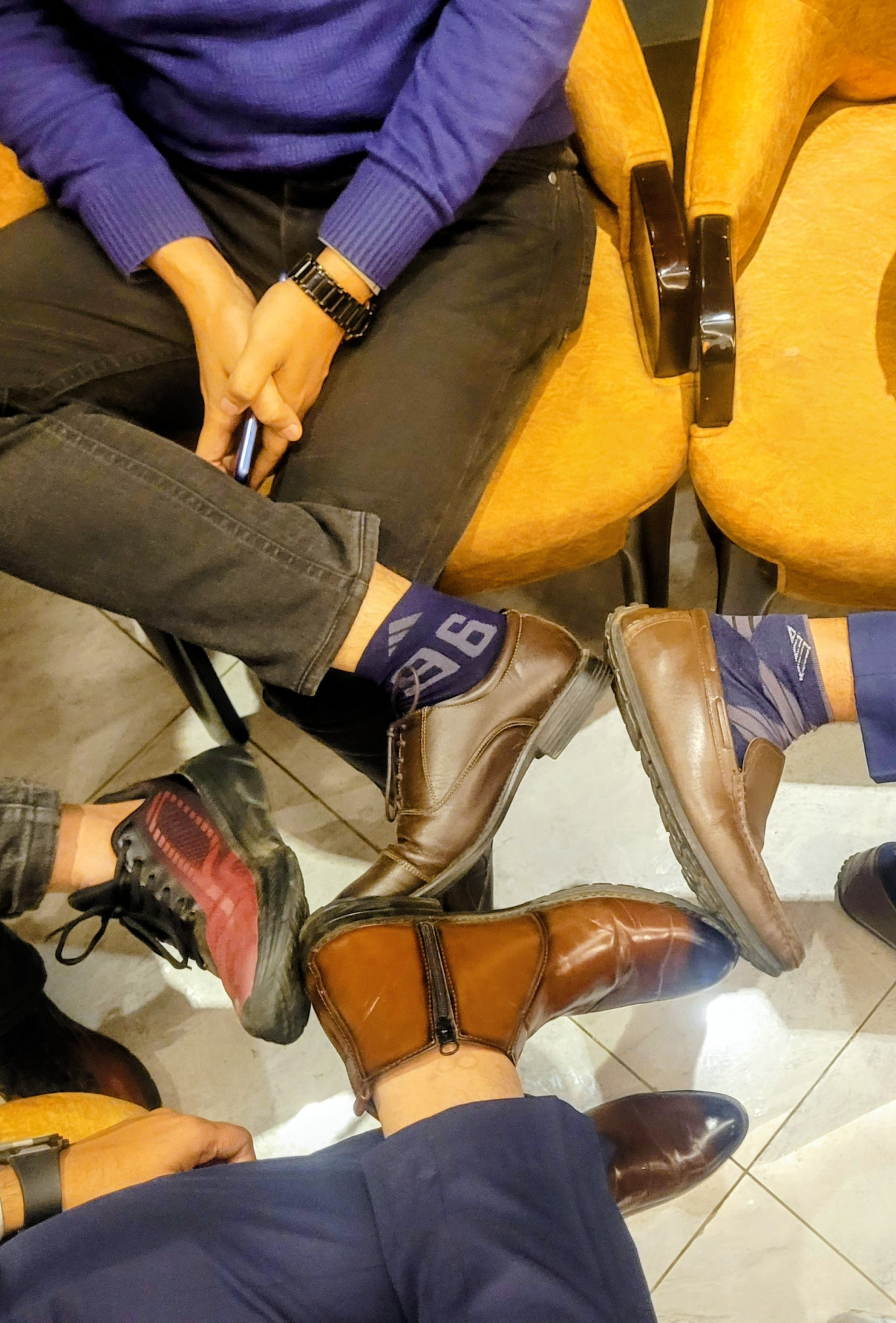 Shoes friend Blank Meme Template