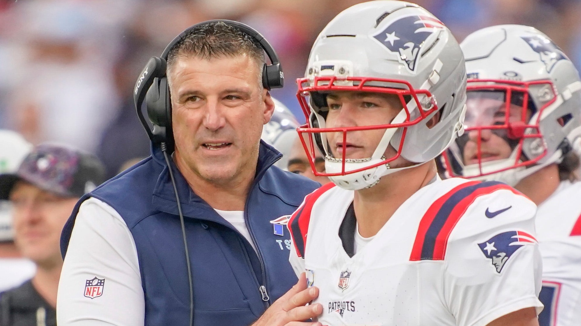 Patriots Vrabel Maye Blank Meme Template