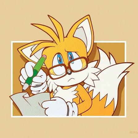 Tails with glasses Blank Meme Template