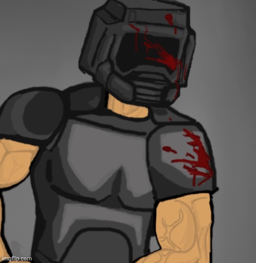doom chad | image tagged in doom chad | made w/ Imgflip meme maker