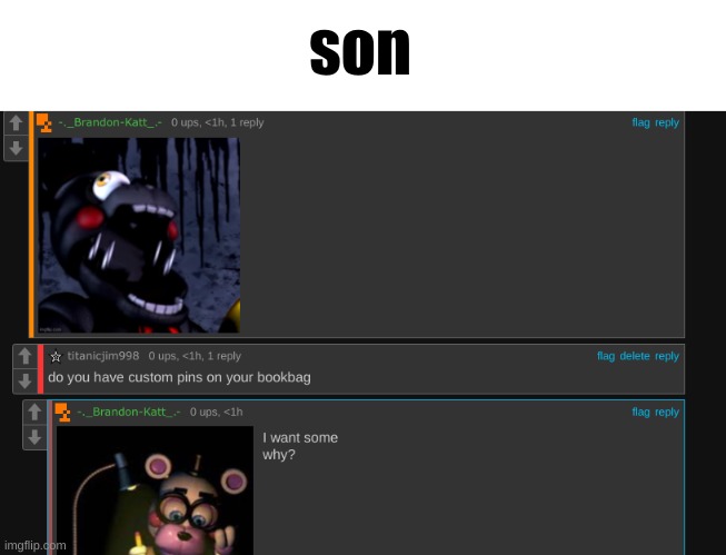 proves my point | son | made w/ Imgflip meme maker