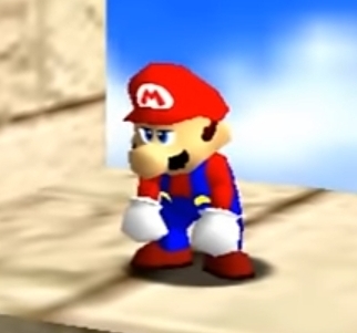 High Quality Mario being tired Blank Meme Template