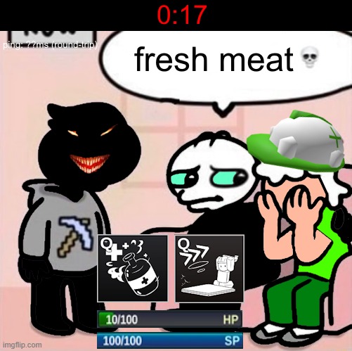 ts drama is like the who stole my toast crashout without the mental illnesses | image tagged in fresh meat | made w/ Imgflip meme maker