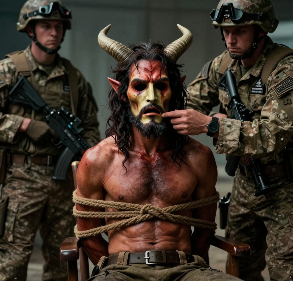 EVIL MAGAt DEMON Trump Lucifer Blank Meme Template