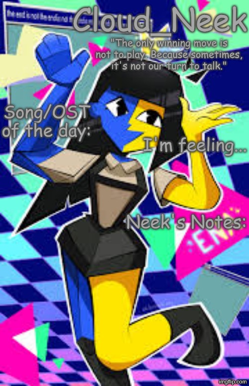 Cloud_Neek's Primary Announcement Template Blank Meme Template