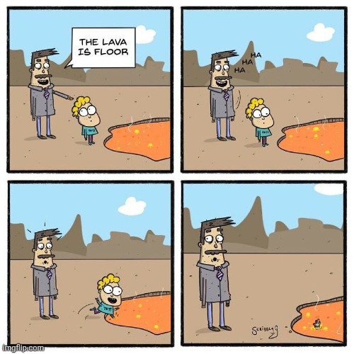 Lava pool | image tagged in the floor is lava,lava,floor,comics,comics/cartoons,pool | made w/ Imgflip meme maker