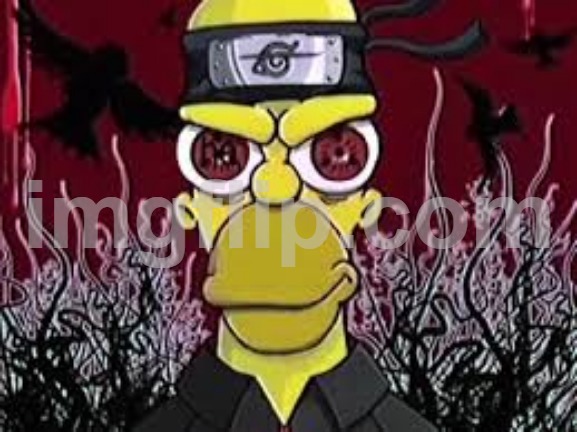 homer trying his best lost media don't found, sorry | image tagged in homer uchiha | made w/ Imgflip meme maker