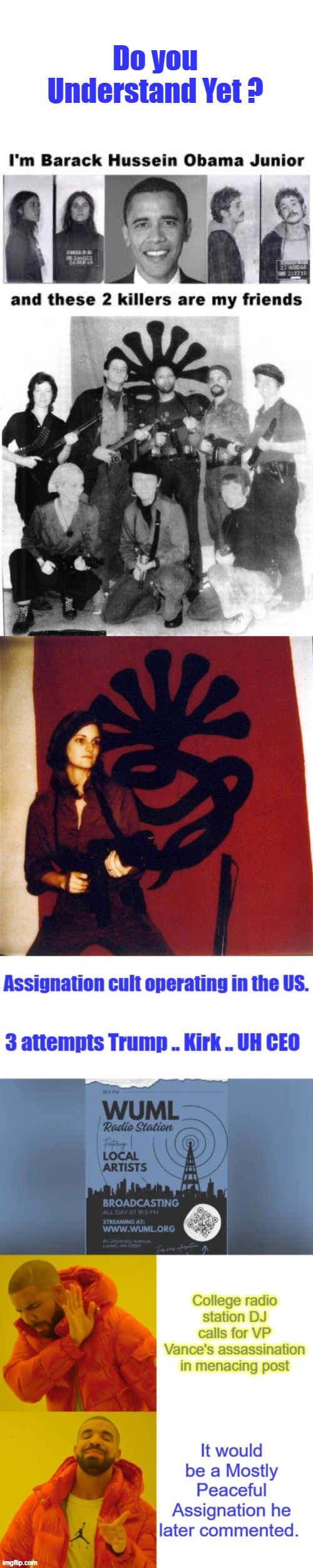 Where's the guns he bought with taxpayers money ?"It's simple, we kill JD Vance," said the person behind an account named hanslo | Do you Understand Yet ? | made w/ Imgflip meme maker