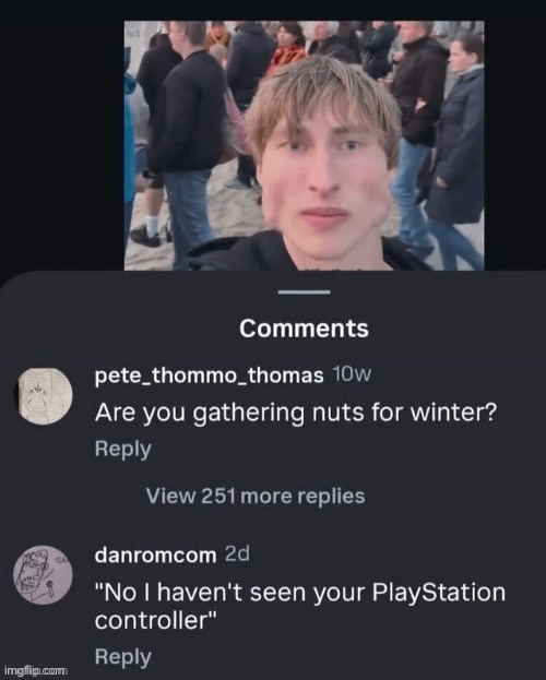 WILD | image tagged in ps5,idk,tag,i hate knitters | made w/ Imgflip meme maker