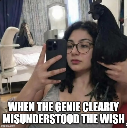 I Want a Black....... | WHEN THE GENIE CLEARLY MISUNDERSTOOD THE WISH | image tagged in sex jokes | made w/ Imgflip meme maker