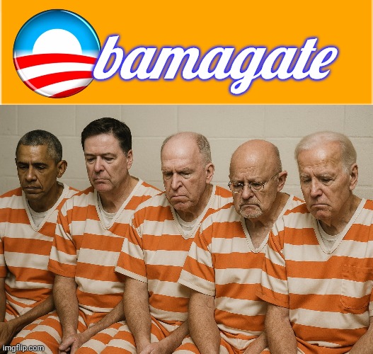 Obamagate criminals Blank Meme Template
