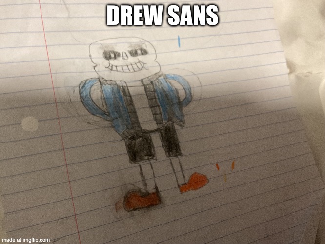 DREW SANS | made w/ Imgflip meme maker