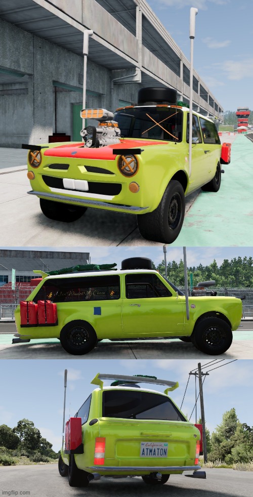 Bill The Unhinged, Made In Automation to be A Very Normal Car... | image tagged in automation tcctg,beamng,cars,cursed | made w/ Imgflip meme maker