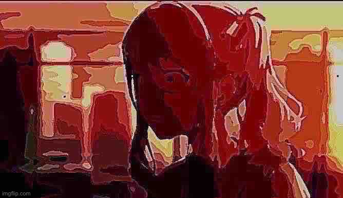 Traumatized Mizuki | image tagged in traumatized mizuki | made w/ Imgflip meme maker