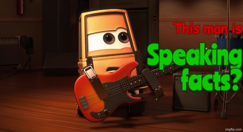 This man is speaking facts? Blank Meme Template