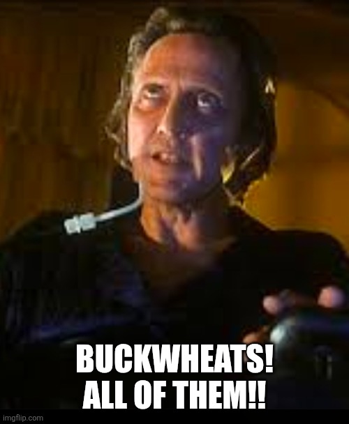 Buckwheats | BUCKWHEATS!
ALL OF THEM!! | image tagged in movies | made w/ Imgflip meme maker