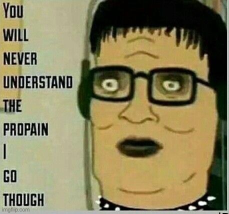 emo hank hill </3 | made w/ Imgflip meme maker