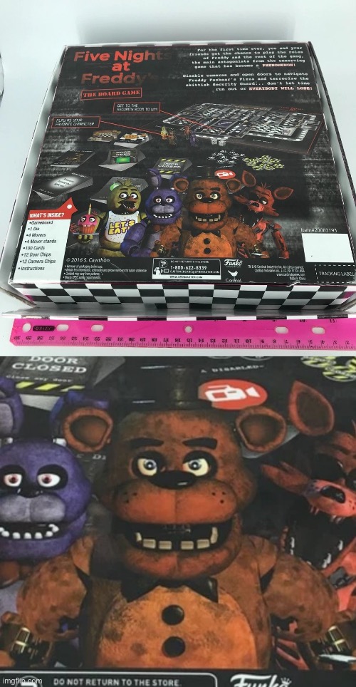 fnaf 1 Five Nights has Withered Five Night’s body here for absolutely no reason | made w/ Imgflip meme maker