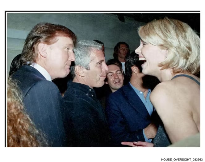 TRUMP AND EPSTEIN Blank Meme Template