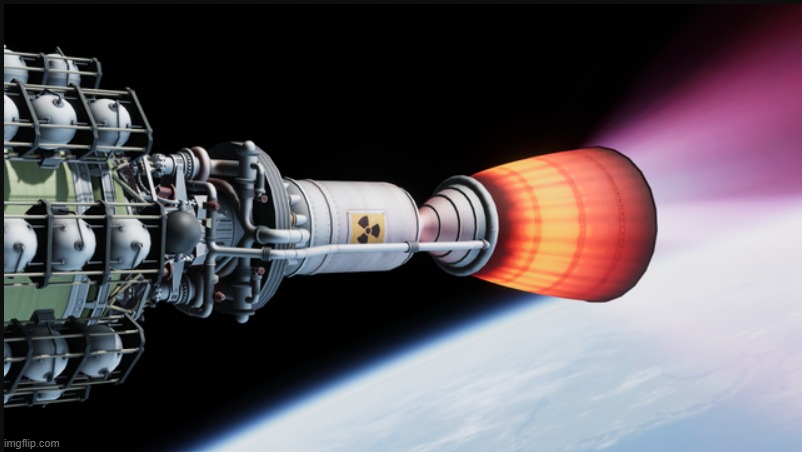 Typical NTP engine concept illustration