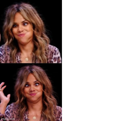 Hot Halle Berry Blank Meme Template