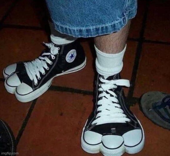 yo bro what do you think of my new Vans? | image tagged in cursed image,funny,vans,shoes | made w/ Imgflip meme maker